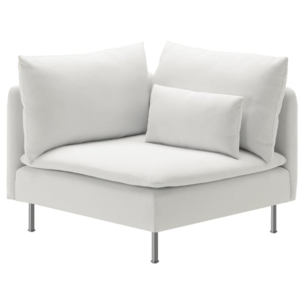 Soderhamn Corner Section Cover Finnsta White Ikea