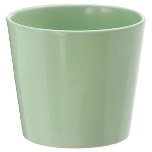 SOJABÖNA Plant pot, light green, 9 cm