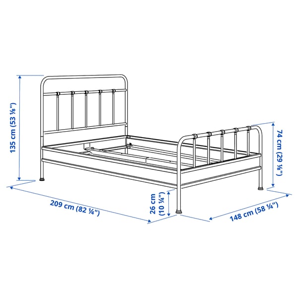 Illustration with measurements for the product: STJÄRNÖ.