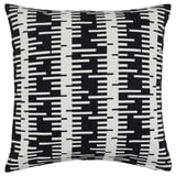 STOCKHOLM 2025 Cushion cover, off-white/black, 50x50 cm