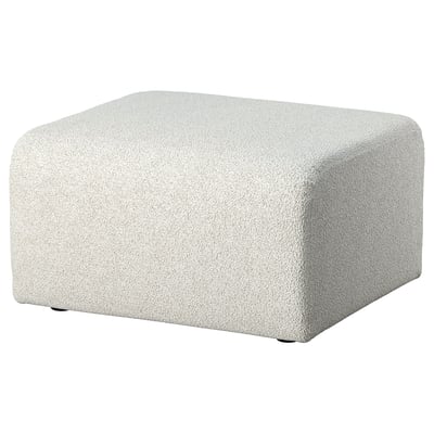 STOCKHOLM 2025 Pouffe, Djurmo grey/white