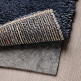 STOENSE Rug, low pile, dark blue, 200x300 cm