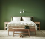 STOENSE Rug, low pile, off-white, 170x240 cm
