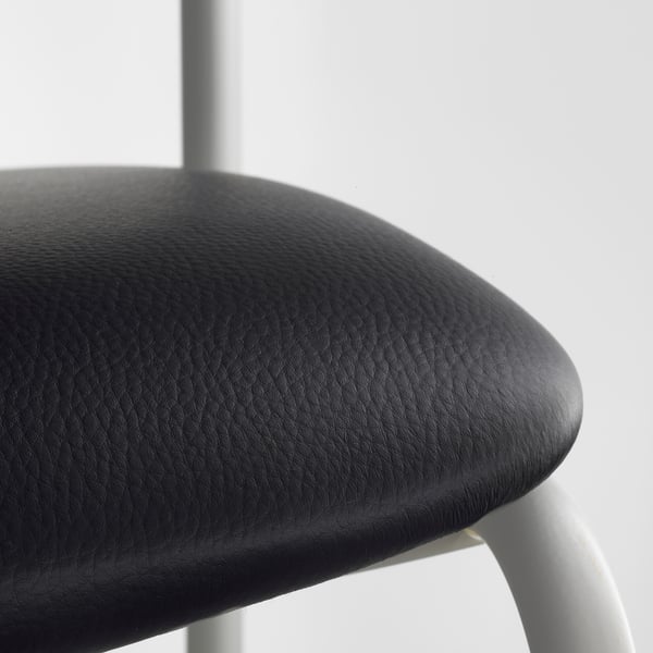 STOLJAN Conference chair, white/black