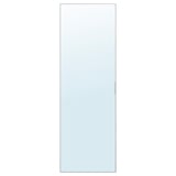 STRAUMEN Door with hinges, mirror glass, 60x180 cm