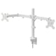 Option: STUBBERGET Bracket for 2 monitors, white