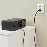 SYMFONISK Power supply cord, textile/black, 3.5 m