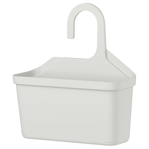 TÅNGHÄLLAN Shower basket, light grey, 29x31 cm