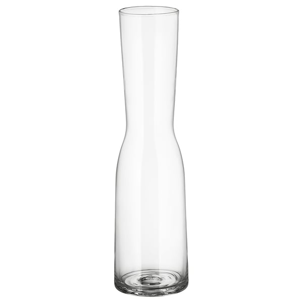 TIDVATTEN Vase, clear glass, 45 cm -