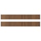 Option: TISTORP Drawer front, brown walnut effect, 80x10 cm