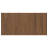 TISTORP Drawer front, brown walnut effect, 40x20 cm