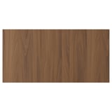 TISTORP Drawer front, brown walnut effect, 80x40 cm