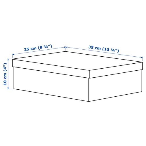 Illustration with measurements for the product: TJENA.