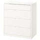 TONSTAD Chest of 4 drawers, off-white, 82x47x90 cm