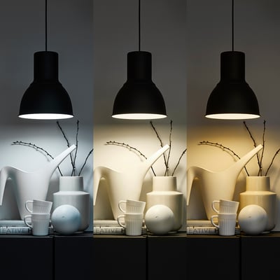 TRÅDFRI LED bulb E27 806 lumen, smart wireless dimmable/white spectrum clear/globe