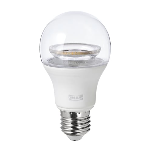 TRÅDFRI smart light bulb, round led for smart homes