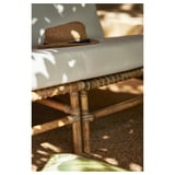 TVARÖ Seat sec for modular sofa, outdoor, brown