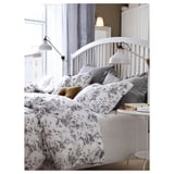 TYSSEDAL Bed frame, white, 160x200 cm