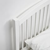 TYSSEDAL Bed frame, white, 160x200 cm
