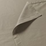 ULLVIDE Flat sheet, grey-beige, 240x260 cm
