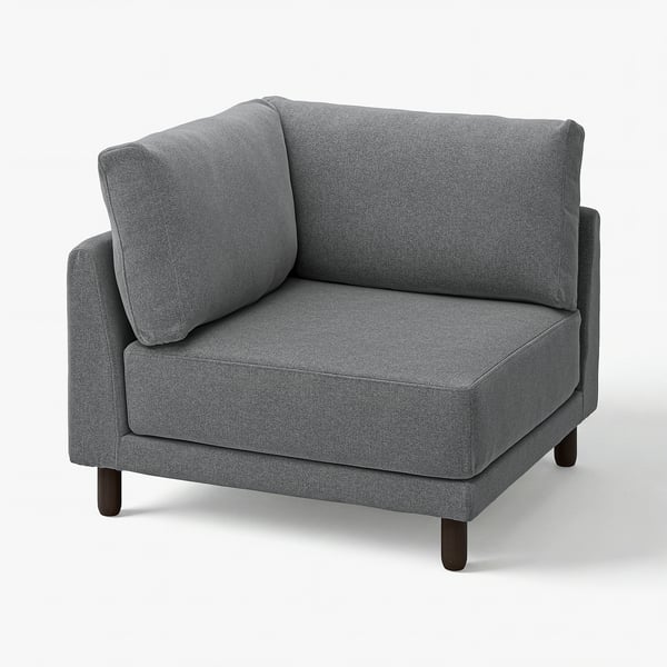 UPPÅKRA Corner module, Johanneshov dark grey