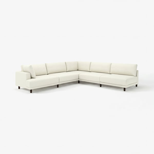UPPÅKRA cream sectional sofa: modern, comfortable, relaxation.