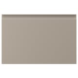 UPPLÖV Drawer front, matt dark beige, 60x40 cm