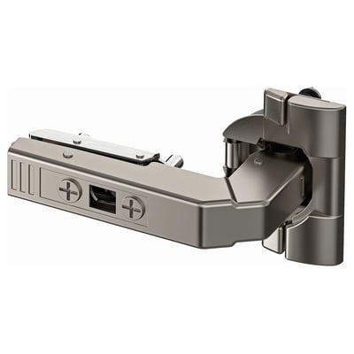 UTRUSTA Hinge for kitchen corner cabinet, with built-in damper, 95 °