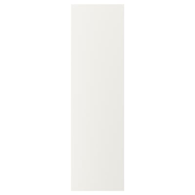 VEDDINGE Door, white, 40x140 cm