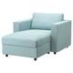 Option: VIMLE Chaise longue, Saxemara light blue