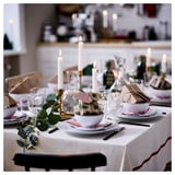 VINTERFINT Paper napkin, stripe pattern red/white, 38x38 cm