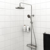 VOXNAN Shower set with thermostatic mixer, chrome-plated