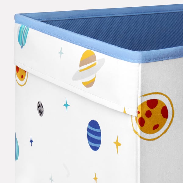 AFTONSPARV Rangement tissu, espace/multicolore, 33x38x33 cm
