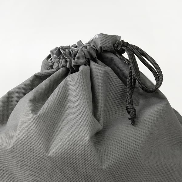 AJÖSS Sac pour tri des déchets, gris foncé, 56x67 cm/35 l