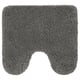 ALMTJÄRN Tapis contour de WC, gris foncé, 55x60 cm