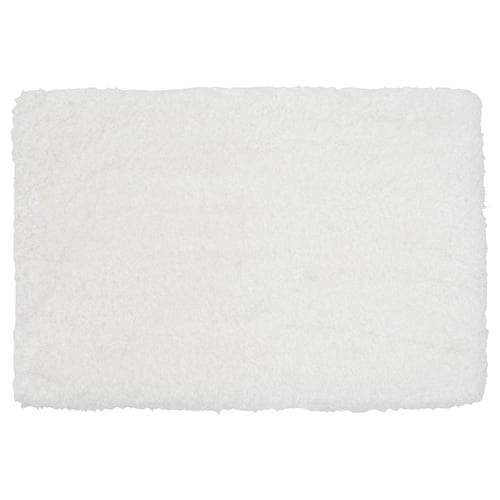 ALMTJÄRN Tapis de bain, blanc, 60x90 cm