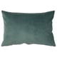 Option : ÅSVEIG Housse de coussin, gris foncé - turquoise, 40x58 cm