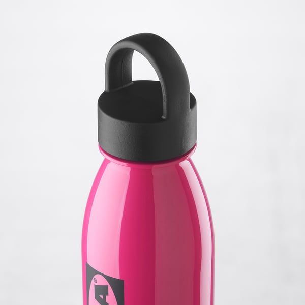 AURTIENDE Bouteille à eau, rose, 0.5 l