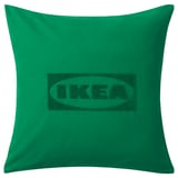 AURTIENDE Housse de coussin, vert, 50x50 cm