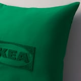 AURTIENDE Housse de coussin, vert, 50x50 cm