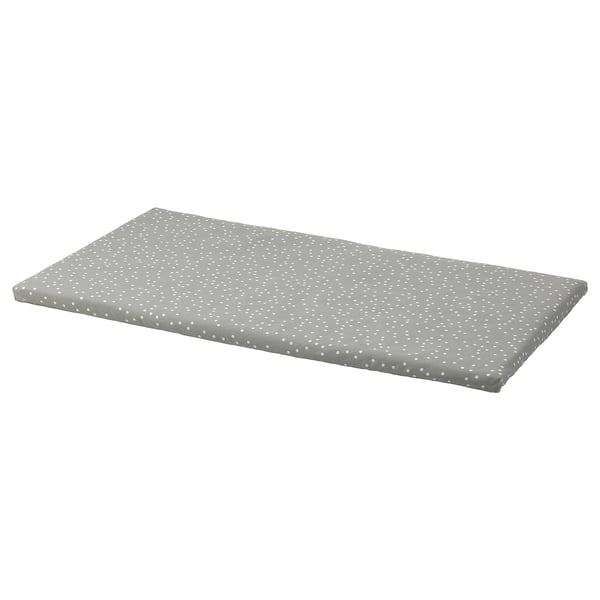 BÄNKKAMRAT Coussin pour banquette, motif à pois, 90x50x3 cm