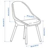 BALTSAR Chaise, noir