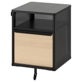 BEKANT Rangement, grillage/noir, 41x61 cm