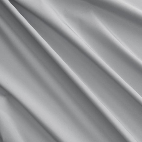 BENGTA Rideau occultant, 1 longueur, gris clair/ruflette, 210x300 cm