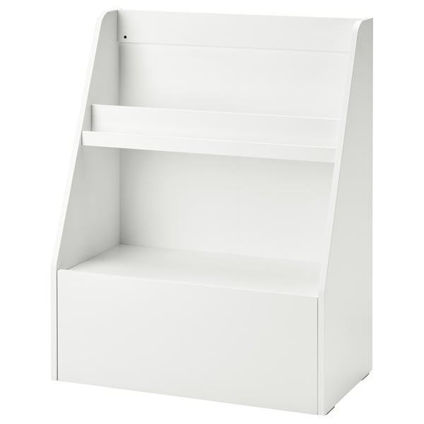 BERGIG Présentoir livres av rgmt, blanc