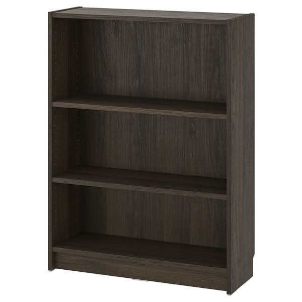 BILLY Bibliothèque, brun foncé motif chêne, 80x28x106 cm