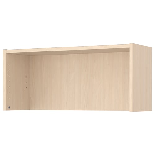 BILLY Surmeuble, motif bouleau, 80x28x35 cm
