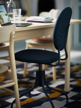 BJÖRKBERGET Chaise conférence, Idekulla bleu