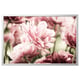 BJÖRKSTA Image avec cadre, tulipes rose clair/couleur aluminium, 118x78 cm