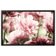 BJÖRKSTA Image avec cadre, tulipes rose clair/noir, 118x78 cm